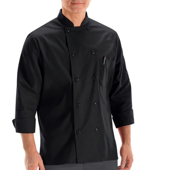 uniwear Other - Uniwear Full Sleeve Black Chef Coats plus size XXL / 50 R